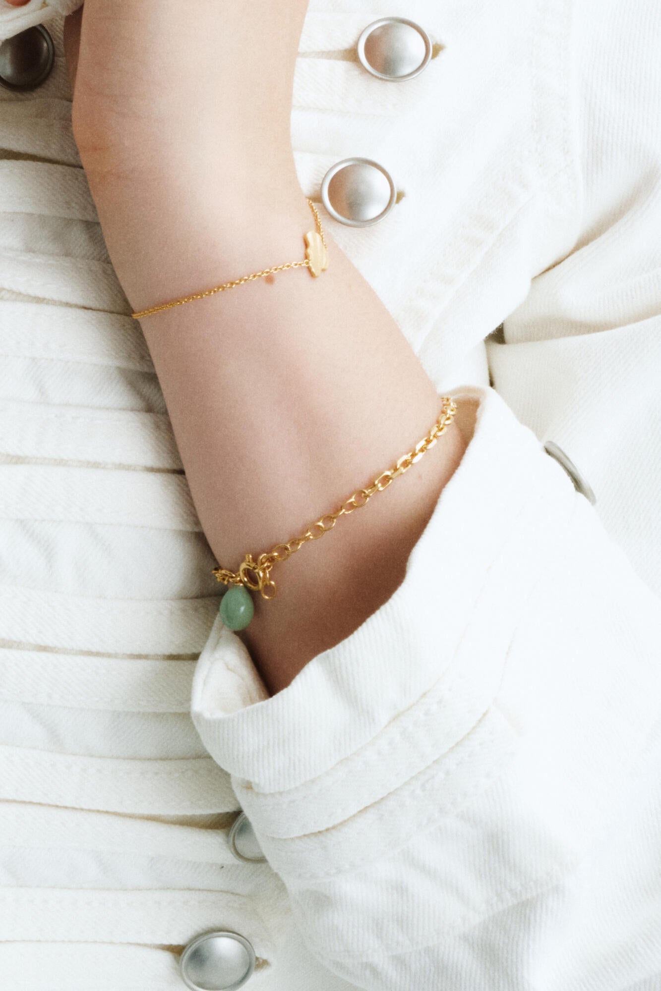 Significant armbånd med vedhæng - Sage